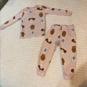 Hanna Andersson 3T organic cotton starwars Kids Pajama Set  Print
